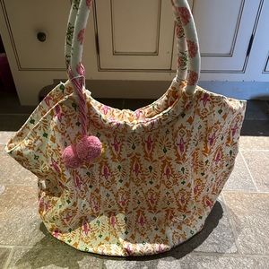 Rock flower paper bag. New. Never used.